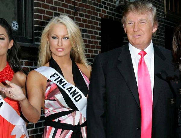 Ninni Laaksonen represented Finland in the Miss Universe beauty pageant in 2006. She tells that Republican presidential nominee Donald Trump groped her.