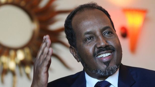 Somalian presidentti Hassan Sheikh Mohamud kutsuu somalit takaisin maailmalta maata rakentamaan
